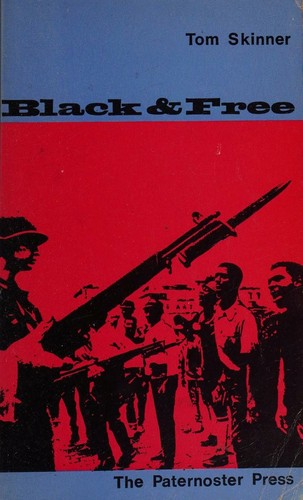 Book cover for "Black and free" of Tom. Skinner